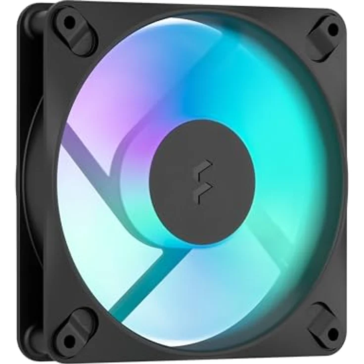 Fractal Design Dynamic 3 12 Reverse RGB Black, 120mm Gehäuselüfter mit ARGB Gen 2 und PWM Steuerung – Bild 1