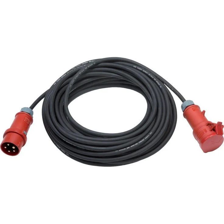 Kalthoff CEE-Verlängerungskabel IP44, 25 Meter H07RN-F5G1,5, 16A Neopren für Innen- und Außenbereich