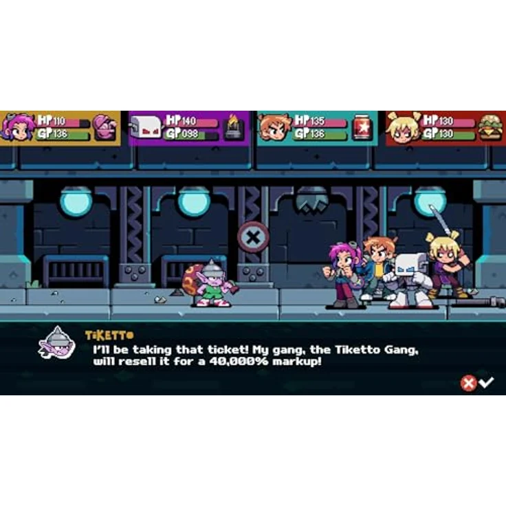 LIMITED RUN GAMES Scott Pilgrim EX - Nintendo Switch, Action-Abenteuerspiel mit 4-Spieler-Koop und exklusivem Faltposter – Bild 12