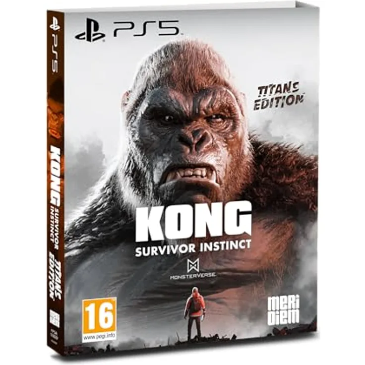 MDM MERIDIEM GAMES Kong: Survivor Instinct - Titans Edition [PEGI] (100% Uncut) - PS5-Spiel, Deutsch spielbar