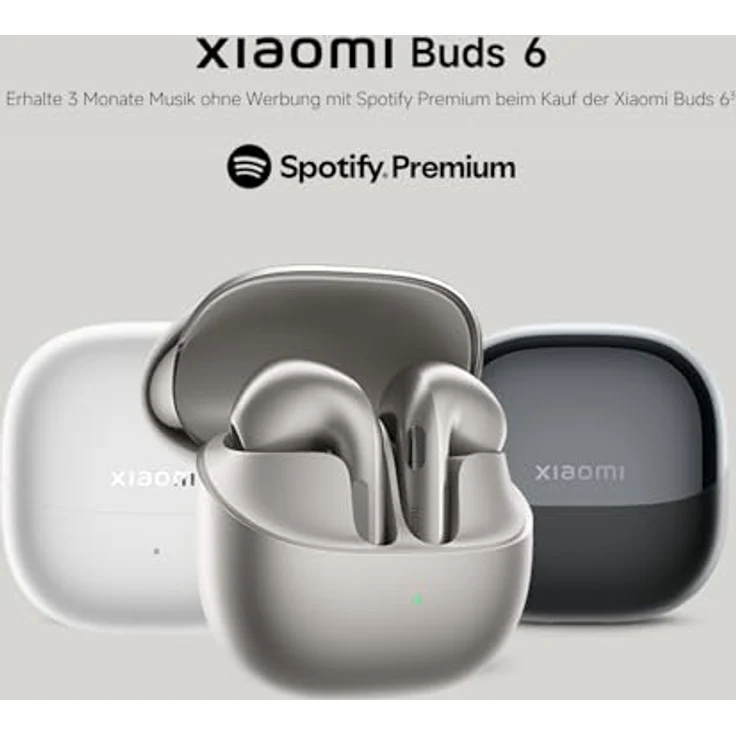Xiaomi Buds 6, Wireless Kopfhörer mit hochwertigem Sound, Weiß – Bild 7