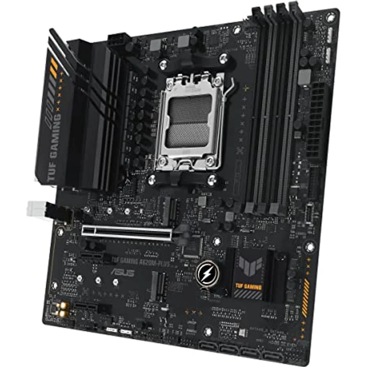 ASUS TUF Gaming A620M-PLUS Mainboard Sockel AMD A620 (Ryzen 7000, Micro-ATX, DDR5 Speicher, PCIe 4.0, BIOS Flashback, USB 3.2 Gen 2, Aura Sync) – Bild 4