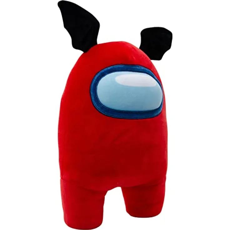Among Us Offizieller 30,5 cm Plush with Accessory – Red with Bat Wings – 10911