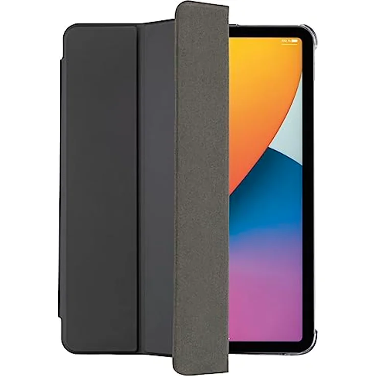 Hama Tablet-Hülle Fold Clear mit Stiftfach für Apple iPad 11" (2025), Schwarz, leichter Schutz, praktisches Stiftfach, satter Farbakzent, integrierter Magnet – Bild 1