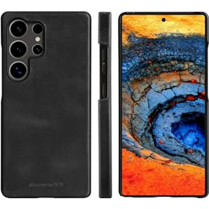 dbramante1928 Lynge Flip Case für Samsung Galaxy S25 Ultra, Schwarz, 17,3 cm (6.8"), Versandkostenfrei – Bild 2