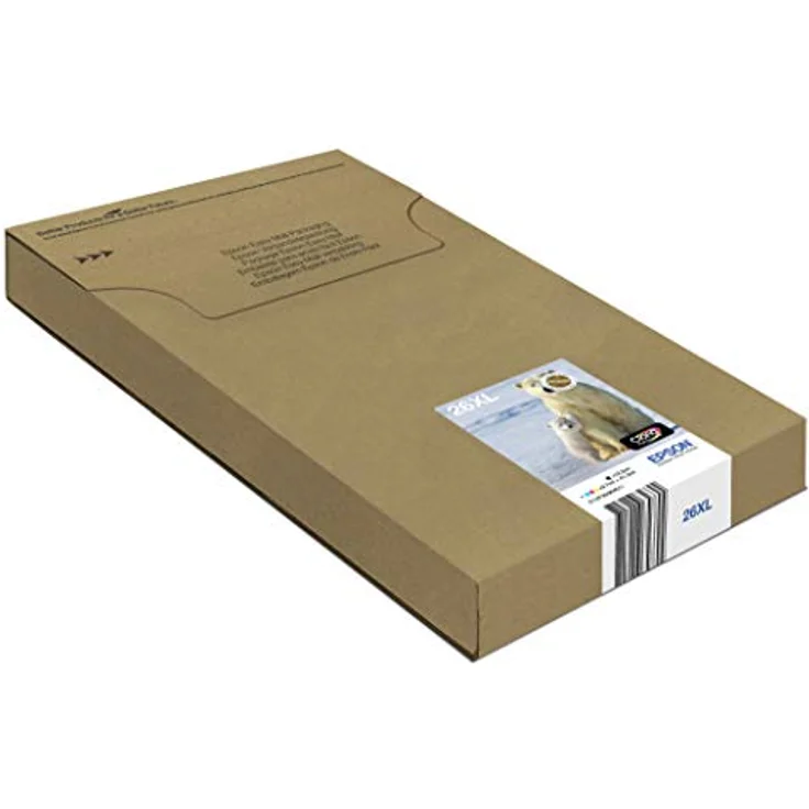 Epson Original 26XL Tinte Eisbär (XP-600 XP-700 XP-800 XP-510 XP-710 XP-615 XP-610 XP-810 XP-720 XP-820 XP-520 XP-620 XP-625) Multipack 5-farbig – Bild 3