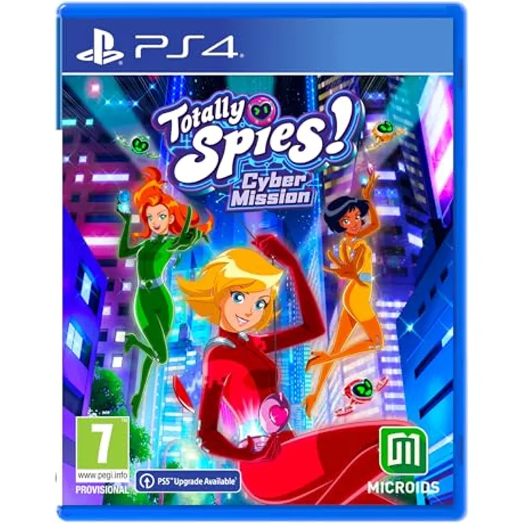 MICROÏDS Totally Spies - Cyber Mission Ps4 ( European Sku ) PlayStation 4 Spiel mit stylischen Spioninnen und hochmodernen Gadgets