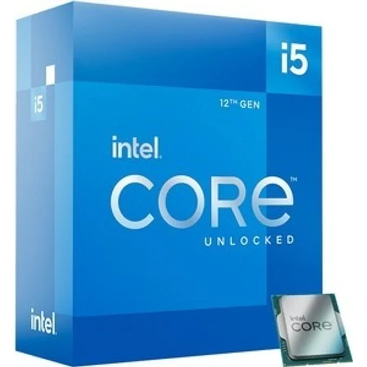 Intel Core i5-12600K, 10-Kern Prozessor mit 4,9 GHz Boost-Frequenz, 20 MB Smart Cache, LGA 1700 Socket, Boxed