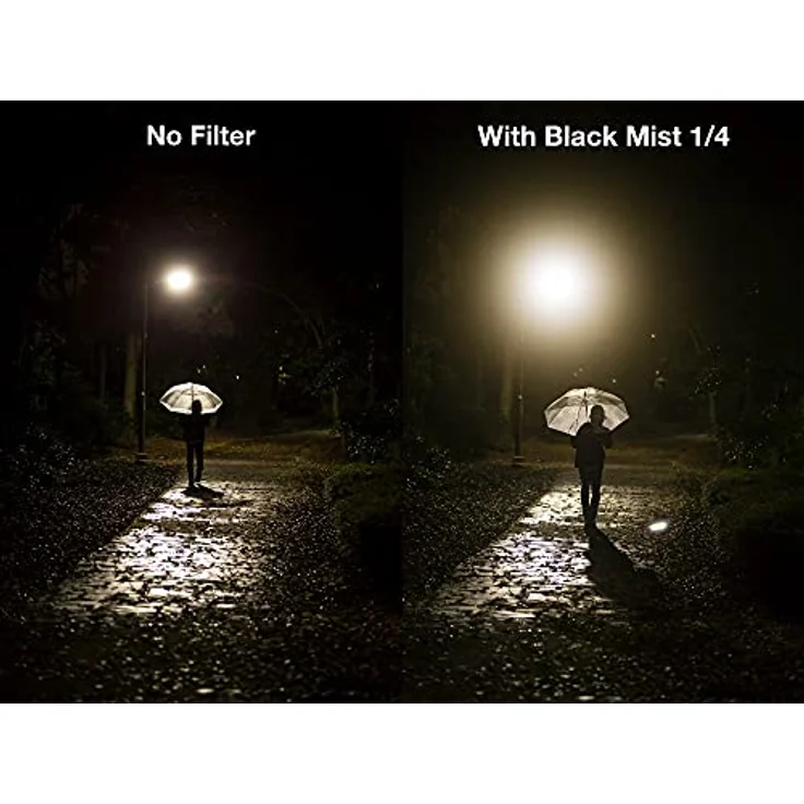NiSi 95mm Black Mist 1/4 Diffusion Filter - Promist Effektfilter (1/4 Blende) - Kamera-Filter – Bild 4