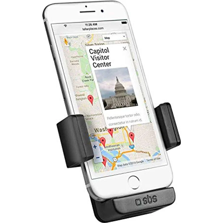 SBS Universal KFZ-Halterung mit Clip für Handy-Smartphone-iPhone – Bild 2