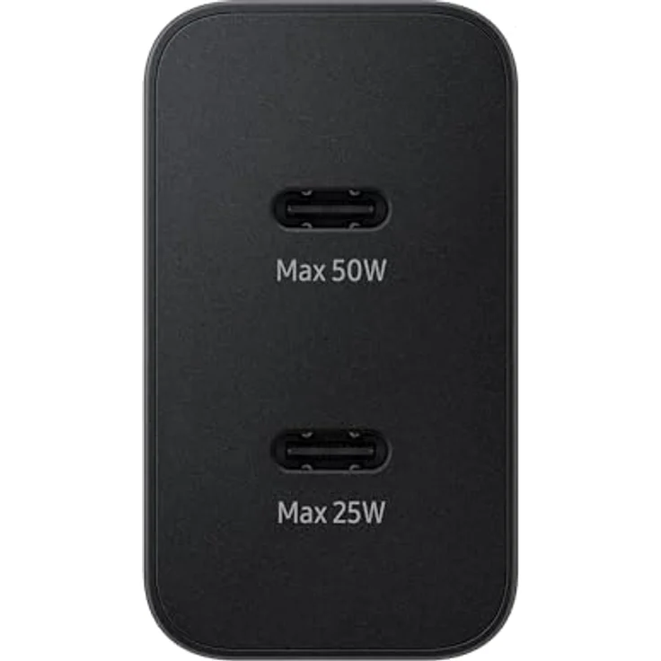 Samsung Schnellladeadapter Duo EP-T5020X, 50 Watt, 2x USB Type-C, inkl. USB Type-C Kabel, Super Schnellladen, PowerDelivery 3.1 – Bild 3