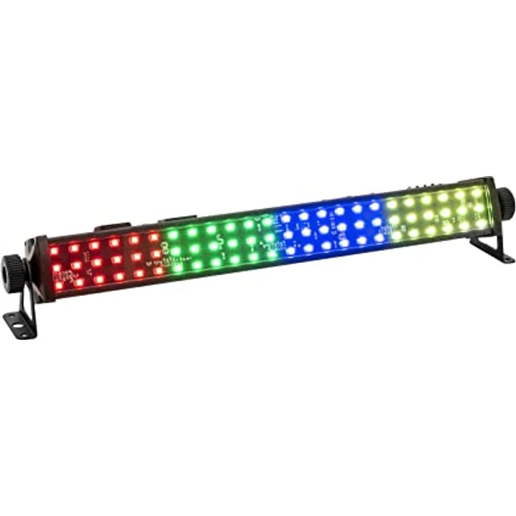 Eurolite LED PIX-72 RGB Leiste, Scheinwerfer mit 72 RGB-LEDs, DMX-Steuerung, vier individuell steuerbaren Segmenten, geräuschloser Betrieb – Bild 1