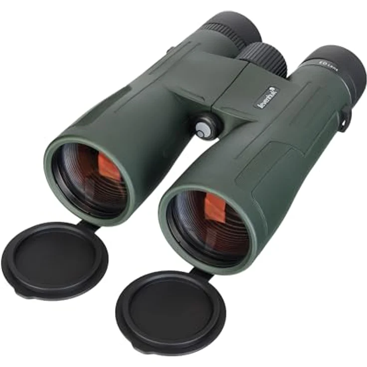 Levenhuk New Karma PRO ED 12x50, Fernglas mit 12-facher Vergrößerung, 50 mm Objektivöffnung, wetterfest nach IP67, ED Glaslinsen – Bild 1