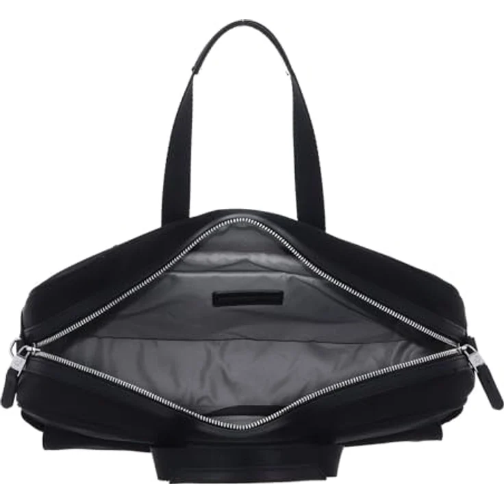 Mandarina Duck Hunter Urban Briefcase HWC01 (17"), Notebooktasche, glänzendes Nylon, schwarz – Bild 5