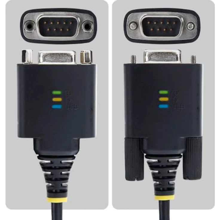 StarTech.com USB-C zu DB-9 Serielles Kabel, 30 cm, Schwarz, unterstützt RS-232 und USB 2.0 – Bild 4