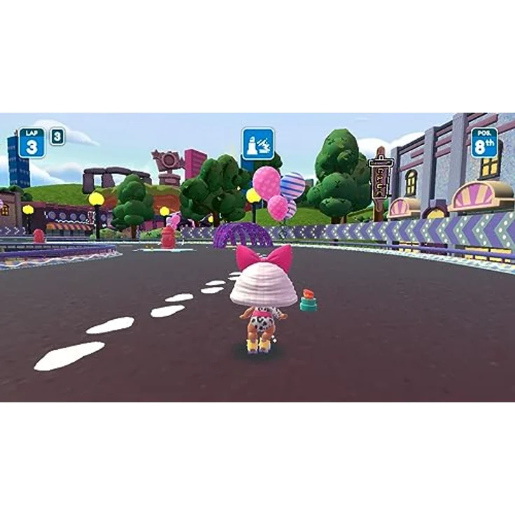 Nighthawk Interactive L.O.L. Surprise! Dreams Racing Roller, Nintendo Switch Game mit individueller Anpassung und verschiedenen Rennkursen – Bild 4