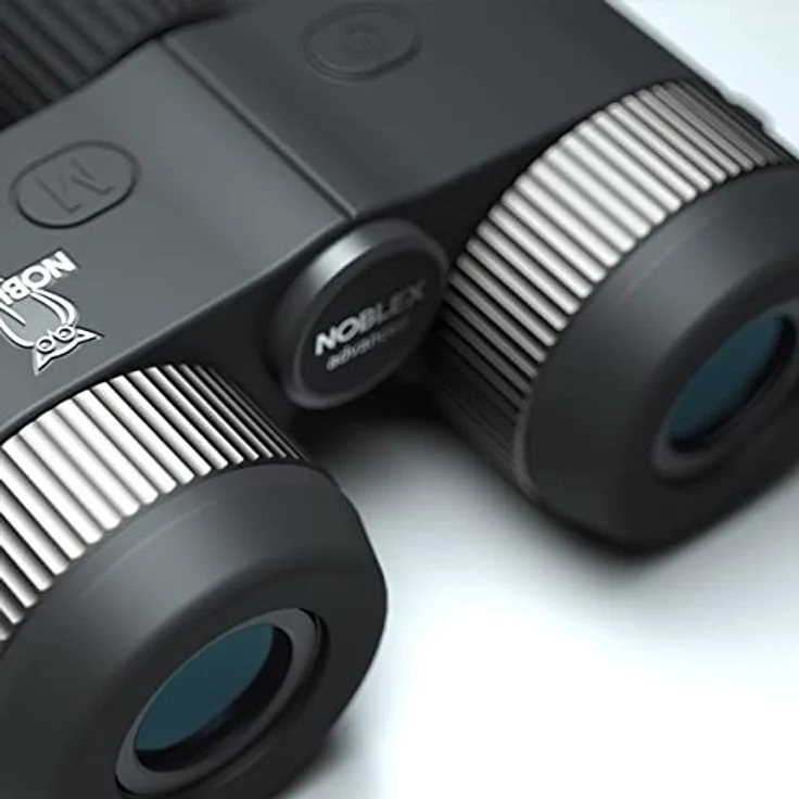 NOBLEX Fernglas NF 10x42 R Advanced | Premium Jagd Fernglas mit präzisem Laser Entfernungsmesser bis zu 2.300 Meter, Winkelmesser und hellem OLED-Display | schwarz – Bild 3