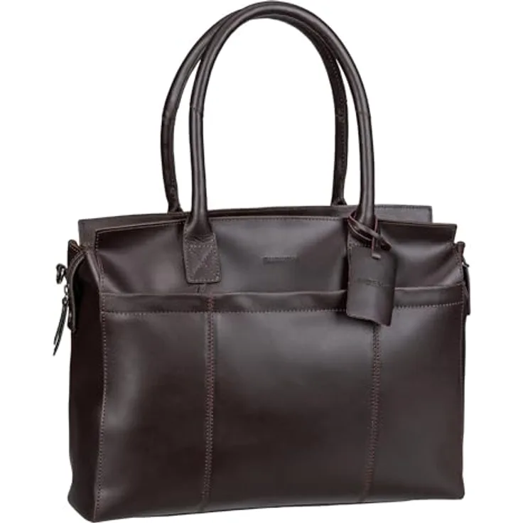 Burkely Aktentasche Vintage Doris, Laptopbag 15.6", zeitloses Design für Meetings, vielseitig kombinierbar
