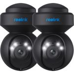 Reolink E Series E540 - 5MP Wi-Fi Überwachungskamera Aussen mit Auto-Tracking (Pan & Tilt, 3X optischer Zoom, Farb-Nachtsicht)