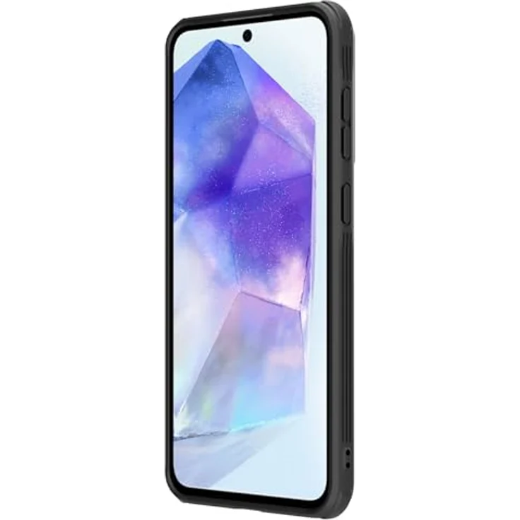 Nillkin CamShield Pro Series Schutzhülle für Samsung Galaxy A56 5G, Schwarz – Robuste Handyhülle mit Kameraabdeckung und Anti-Fingerabdruck-Oberfläche – Bild 4