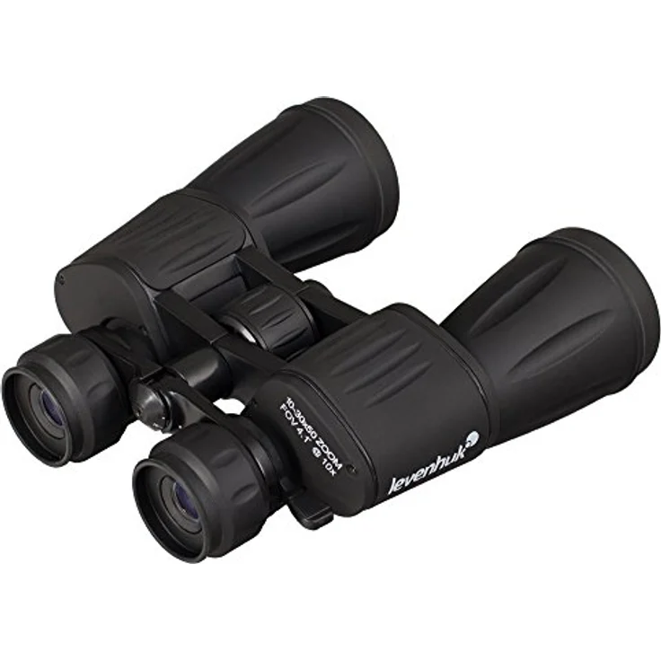 Levenhuk Atom 10-30x50, Fernglas mit Porroprisma, Anthrazit, 10-30-fache Vergrößerung, 50 mm Objektiv – Bild 4