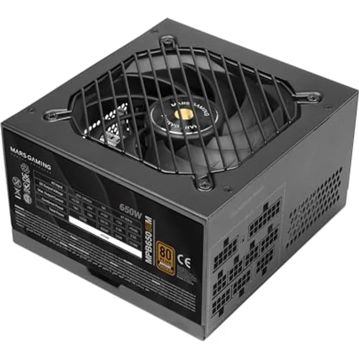 Tacens MARS MPB650SIM, 650W DC-DC Netzteil, 80PLUS BRONZE, Schwarz