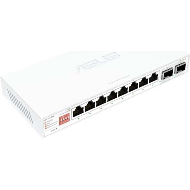ASUS QG-U1080 8-Port 2.5G + 2-Port 10G SFP+ Switch, Netzwerk Switch mit ...