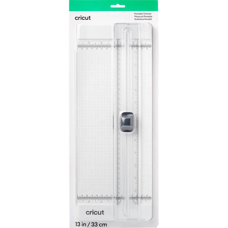 Cricut 2008761 Basic Trimmer, tragbarer Papierschneider 33 cm mit ergonomischem Griff und Easy-Glide-Klingensystem, transparent – Bild 1