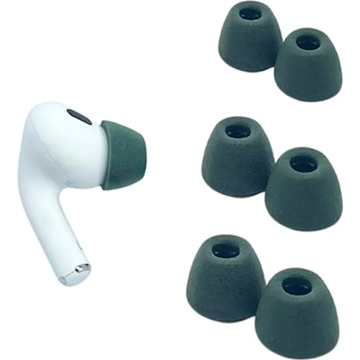 COMPLY Comply TrueGrip Ohrstöpsel, für Airpods Pro Gen 1 & 2, Pine, Größe S mit TechDefender-Technologie – Bild 1