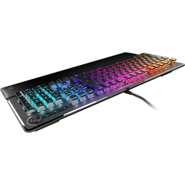 Turtle Beach Vulcan II – Mechanische PC Gaming-Tastatur, Titan II-Schalter, anpassbare beleuchtete RGB-Tasten, abnehmbare Handballenauflage, Aluminiumplatte – Schwarz – Bild 3