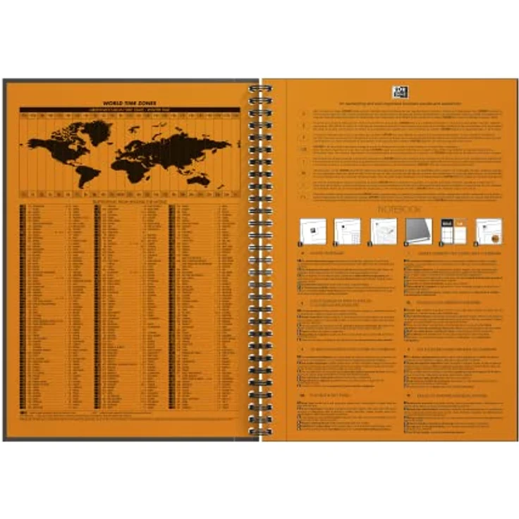 OXFORD Notebook Connect - Collegeblock B5 kariert, 80 Blatt, Hardcover, 4 Eckmar, mit Premium OPTIK PAPER® und SCRIBZEE® kompatibel – Bild 3