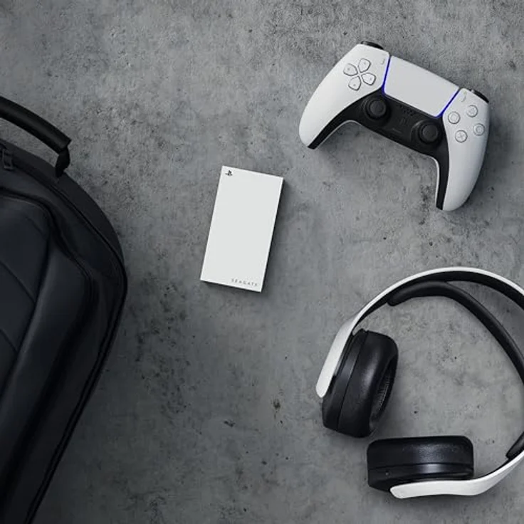 Seagate Game Drive for PlayStation External SSD (2 TB), Externe SSD mit PlayStation-Design, Weiss – Bild 9