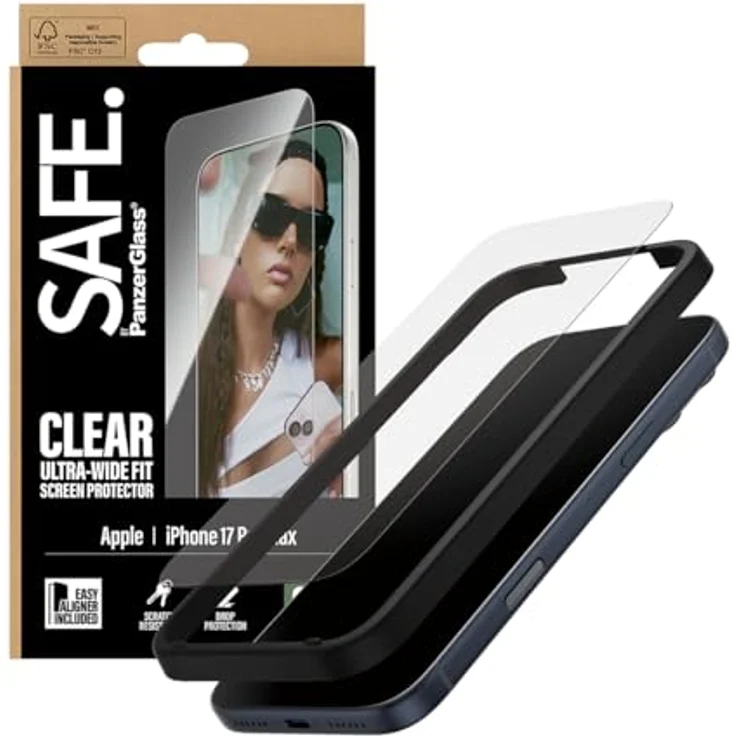 Panzer Glass SAFE. by PanzerGlass SA25701, Displayschutzfolie kompatibel mit iPhone 17 Pro Max – Bild 5