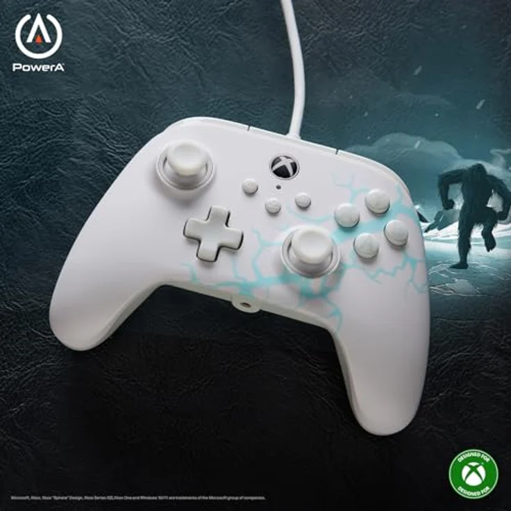 PowerA Advantage Kabelgebundener Controller für Xbox Series X|S, Arktisches Eis, mit Hall-Effekt-Module, programmierbaren Tasten und 3-Wege-Trigger-Locks – Bild 2