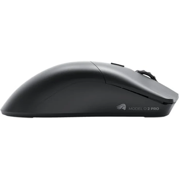 Glorious Gaming Model O 2 PRO Wireless Gaming Mouse – 2,4 GHz Funk 1 ms Verzögerung, 100 Mio. Klicks, 57 g, Lange Akkulaufzeit, BAMF-2.0-Sensor mit 26k DPI, beidhändig, 6 Tasten, PTFE-Füße – Schwarz – Bild 5