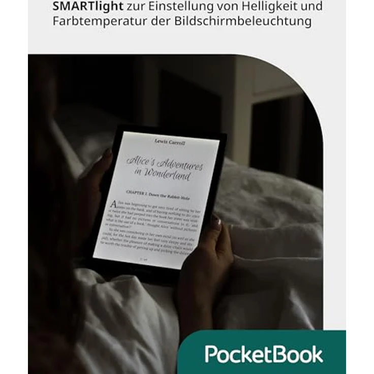 PocketBook e-Book Reader 'InkPad Color 3' (deutsche Version) 32 GB Speicher, IPX8, Bluetooth, Lautspecher, 19,81 cm (7,8 Zoll) E-Ink Kaleido 3 Farbdisplay - Stormy Sea – Bild 3