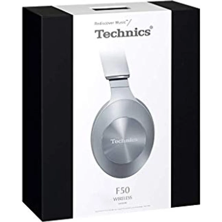 Technics EAH-F50B Premium Bluetooth Kopfhörer Over Ear (High Resolution Audio, kabellos, 35h Akku, Schnellladen) silber – Bild 8