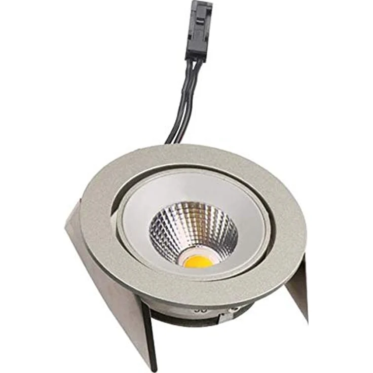 Hera LED-Einbaustrahler SR 68-LED 35Gr ww ch 4,8W Chrom-matt Downlight mit Bewegungssensor – Bild 1