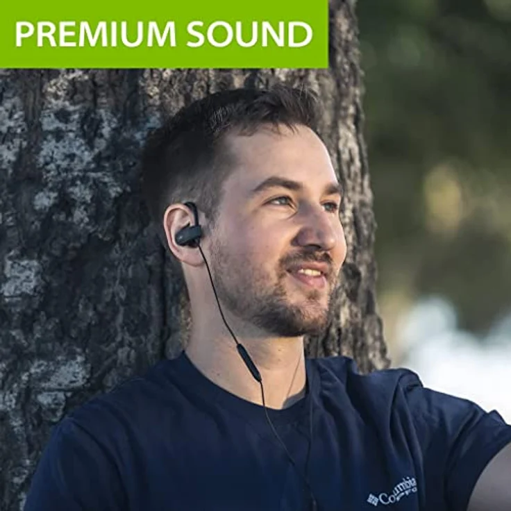 Avantree C171 - Kabel USB C In Ear Kopfhörer und Mikrofon für Sport und Joggen mit Over Ear Ohrhörern und Inline Lautstärkeregler, kompatibel mit Samsung Galaxy, Android und Anderen Typ C Smartphones – Bild 5