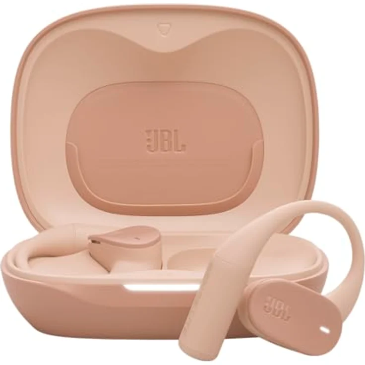 JBL Sense Lite, Open-ear Kopfhörer mit IP54 Schutz, 32 Stunden Akkulaufzeit, Bluetooth, beige – Bild 1