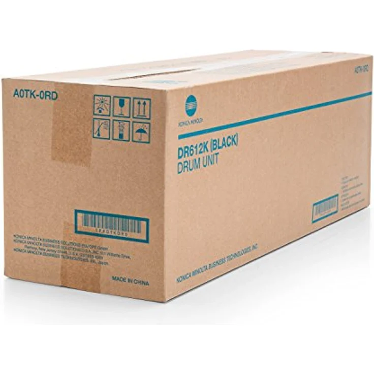 Konica Minolta DR-612K, Toner Trommel-Kit für bizhub-Serie, bis zu 285.000 Seiten, Schwarz – Bild 1