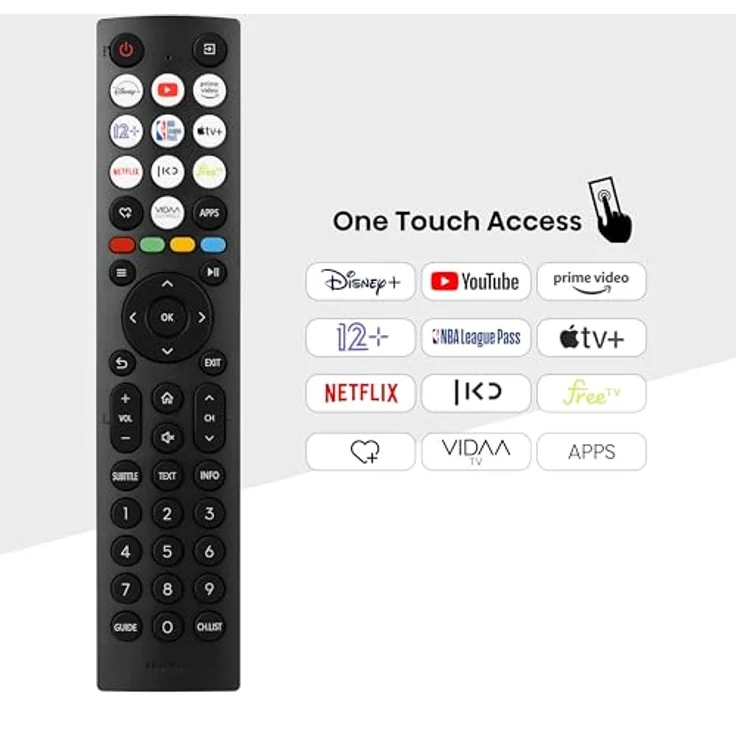 Hisense 32A5NQ 80 cm (32 Zoll) QLED Smart TV Full HD, Dolby Atmos, Duale Positionierung, AI Sports Mode, Schwarz [2024] – Bild 5