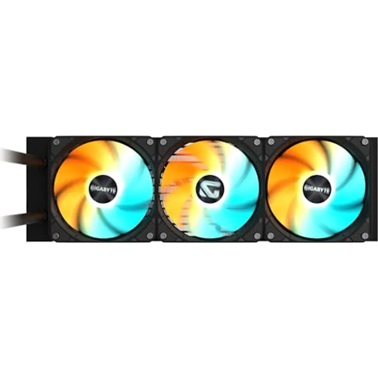 Gigabyte CPC GBT GAMING 360 ARGB, CPU Wasserkühler mit herausragender Kühlleistung, Schwarz – Bild 2