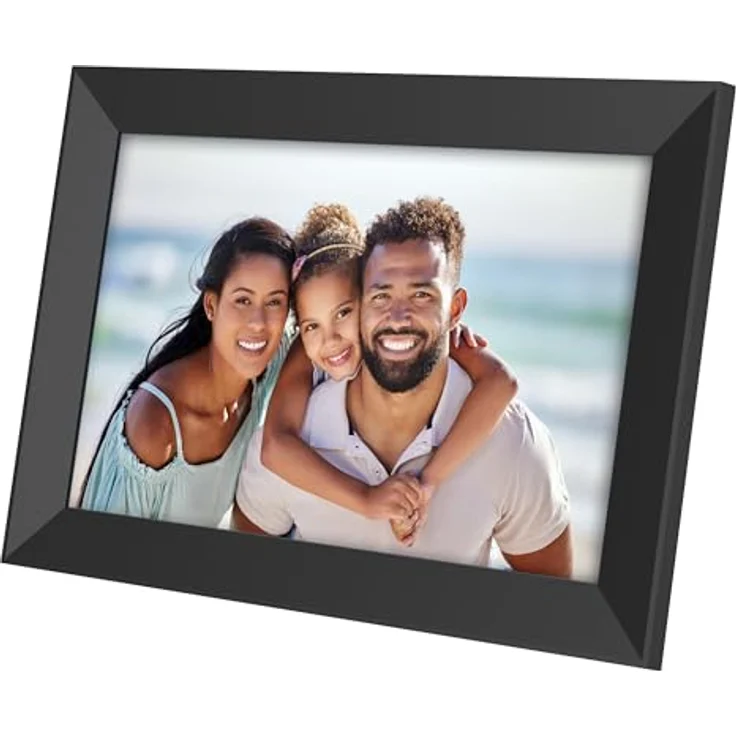 AGFA Photo Realiview APF1000 Digitaler Bilderrahmen, 10 Zoll (1024 x 600, LED, Fotoanzeige, Uhr, Kalender, programmierbar), Schwarz – Bild 4