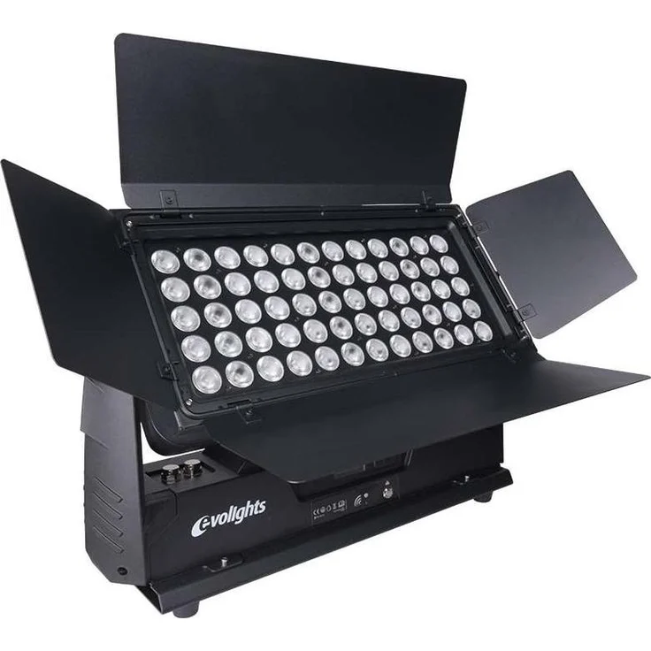 No Name EVOLIGHTS 60x10W RGBW LED WALL WASHER, leistungsstarker Scheinwerfer für effektive Hintergrundbeleuchtung
