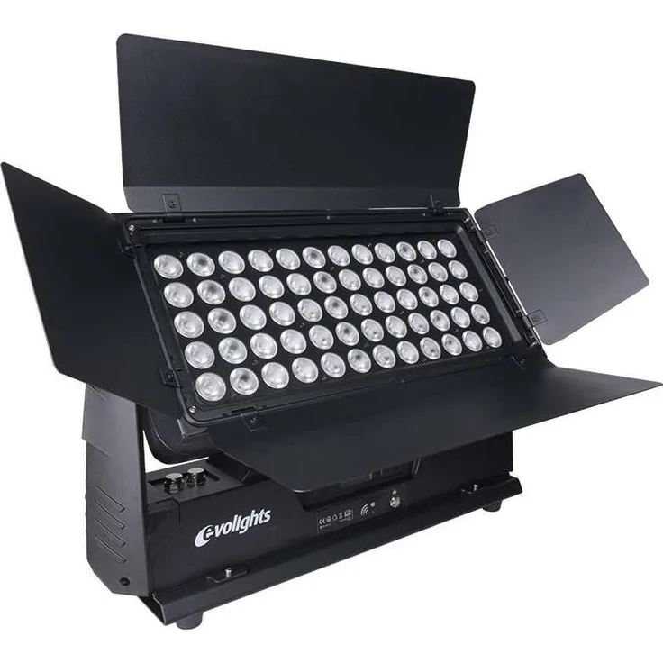 No Name EVOLIGHTS 60x10W RGBW LED WALL WASHER, leistungsstarker Scheinwerfer für effektive Hintergrundbeleuchtung