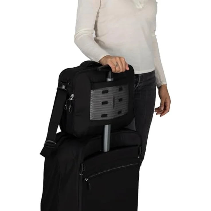 Osprey Ozone Aktentasche 42 cm mit Laptopfach (17.32"), Nylon, Schwarz, Unisex, viele Fächer – Bild 10