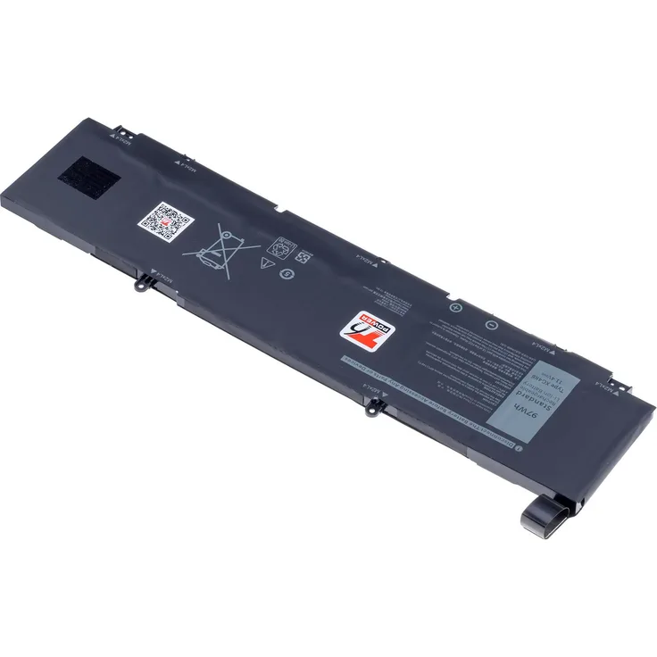 T6 Power Batterie für Dell Precision 5750, 5760, XPS 9700, 9710, 9720, 8500mAh, 97Wh, schwarz, Li-Poly, 6-Zellen