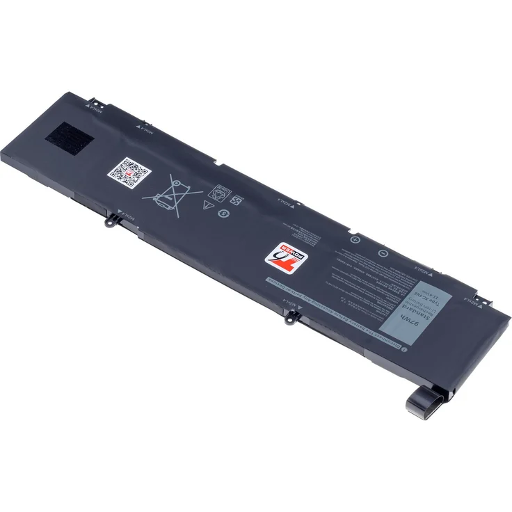 T6 Power Batterie für Dell Precision 5750, 5760, XPS 9700, 9710, 9720, 8500mAh, 97Wh, schwarz, Li-Poly, 6-Zellen