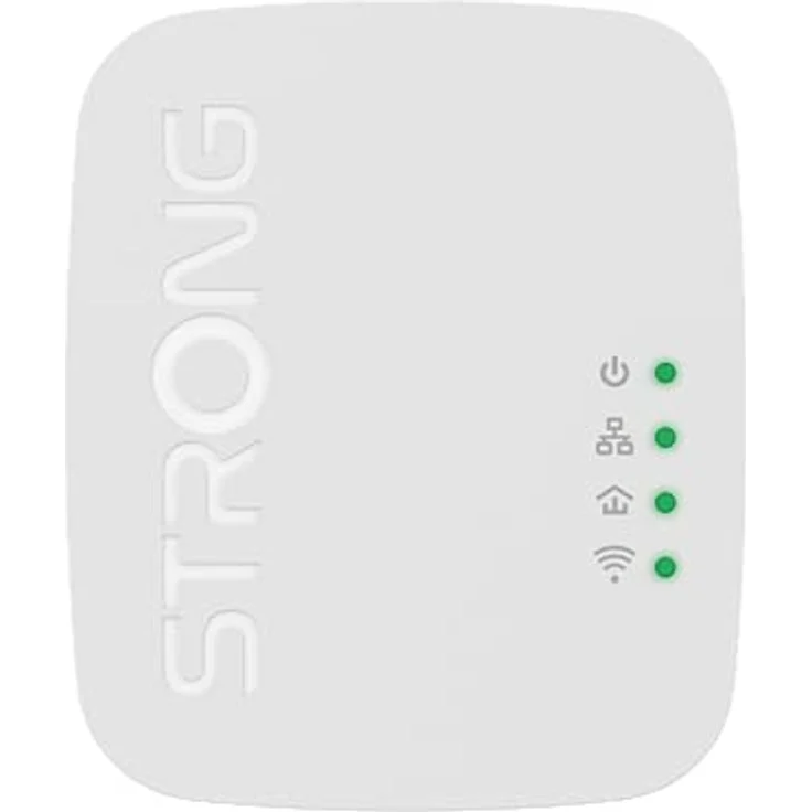 STRONG Powerline 600 Adapter, Internet über die Steckdose, 600 Mbit/s Powerline, WLAN Verstärker mit 300 Meter Reichweite, Kompatibel mit Allen Standard Modems und Routern, POWERLWF600DUOMINI – Bild 4